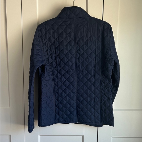 SmartPak Piper Riding Coat Quilted Jacket - Navy Blue | M - Picture 3 of 6